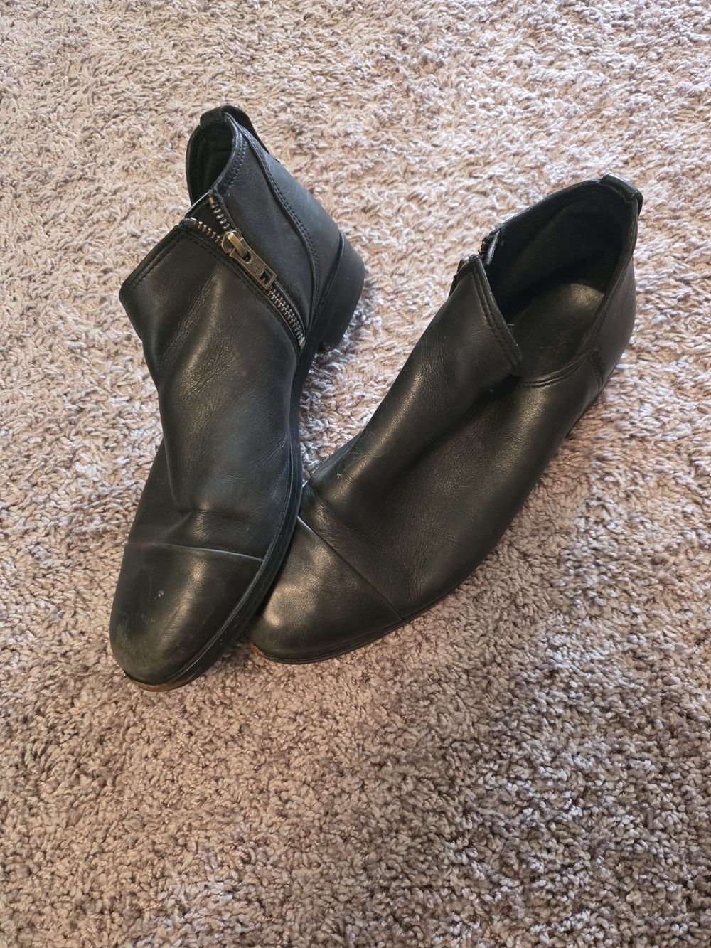 Timberland Waterproof Women’s Black Leather Zip Ankle Booties